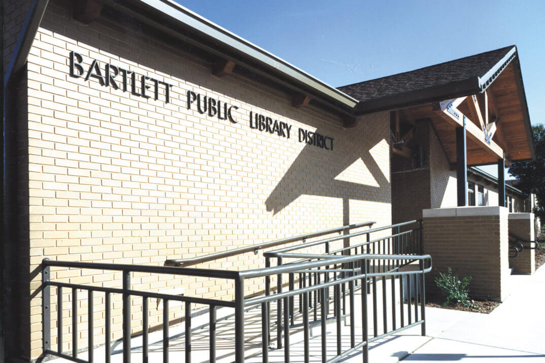 Bartlett Library exterior W.B. Olson, Inc.