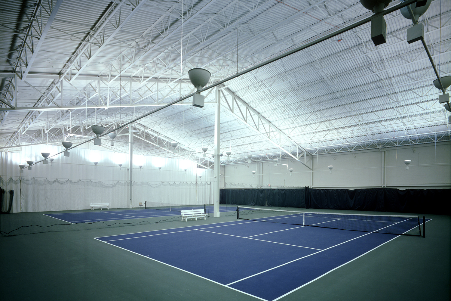 Deerfield Park District Sachs Recreation Center tennis courts W B
