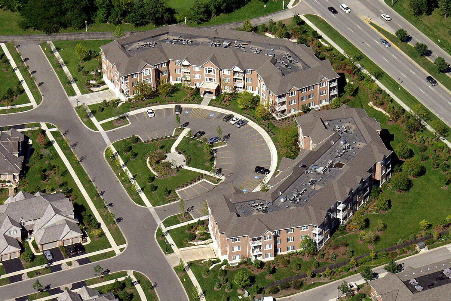 Heatherfield Condominiums aerial 1