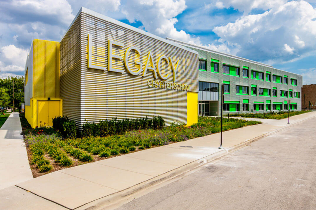 Legacy Charter School Exterior W B Olson Inc 