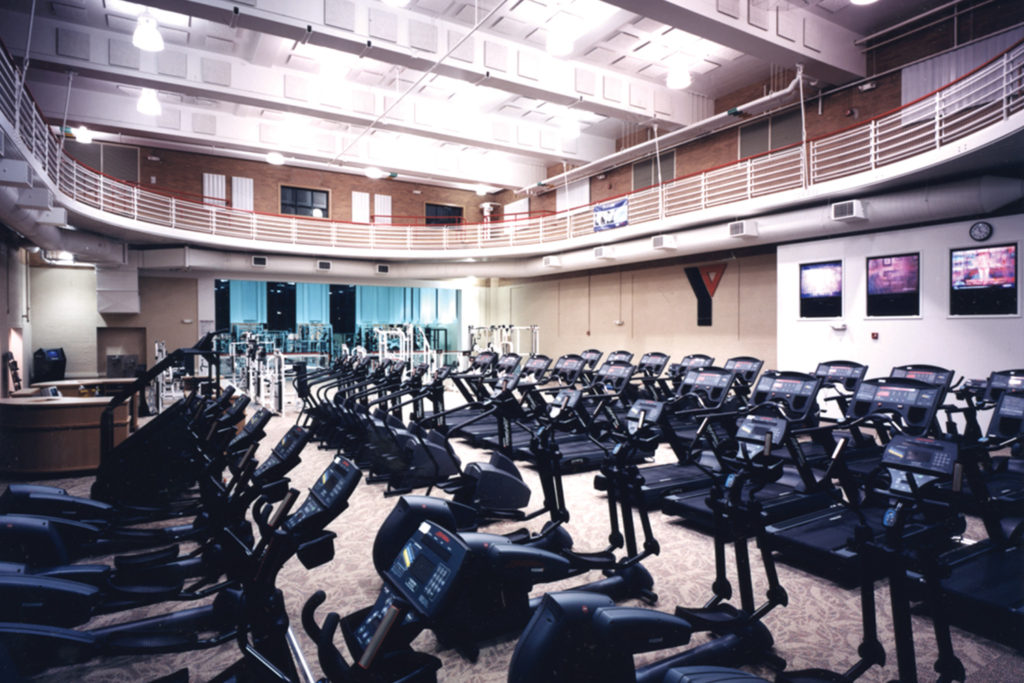 McGaw YMCA exercise machines W.B. Olson, Inc.