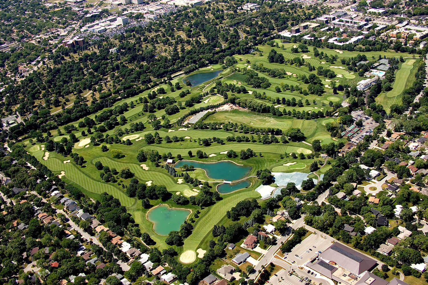 Westmoreland Country Club aerial 1