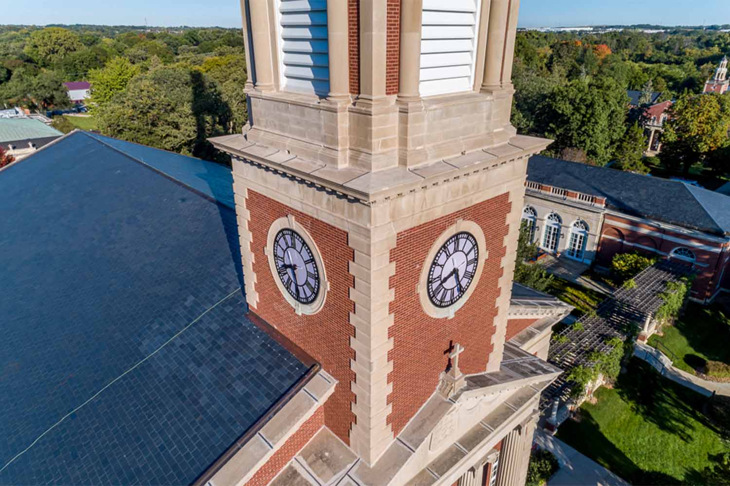 Mundelein Steeple clock