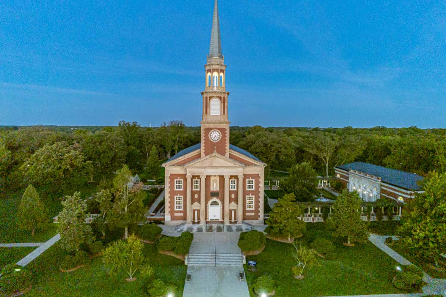 Mundelein Steeple front