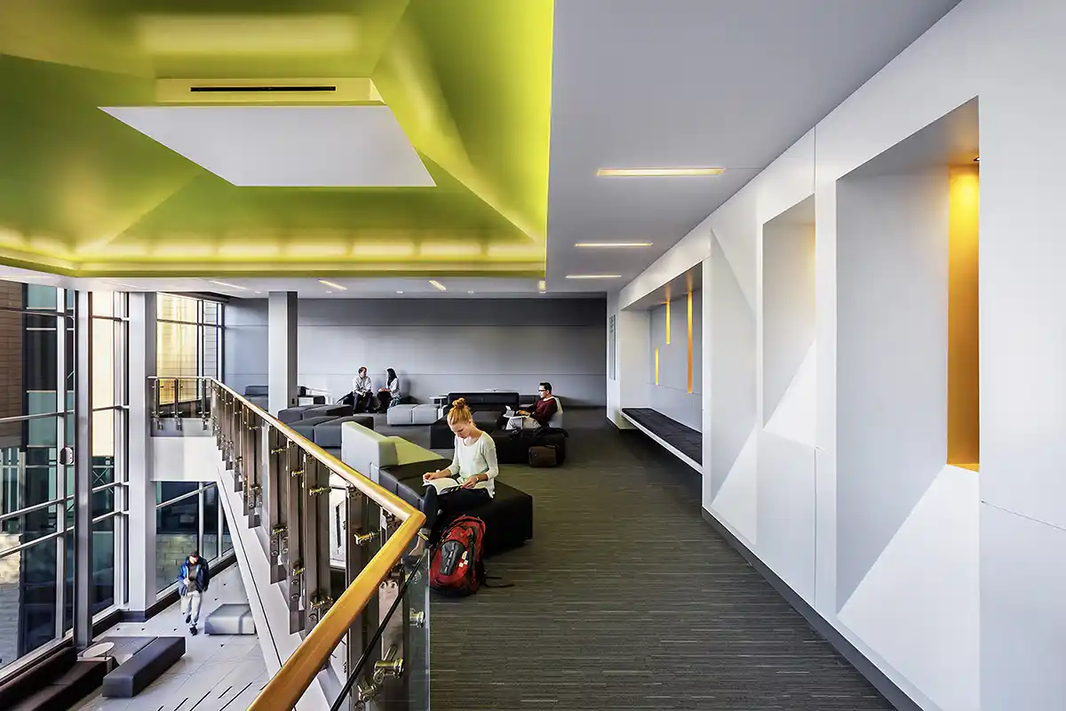 Photo of a construction project WBO completed for North Park University